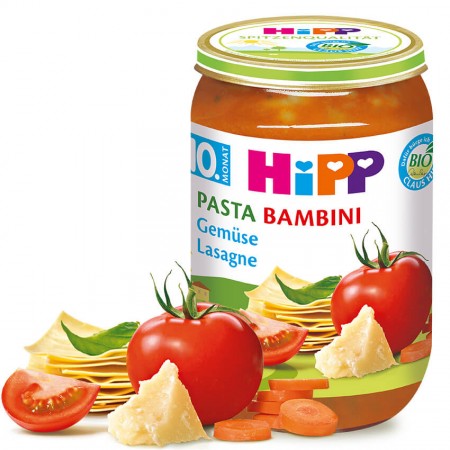Hipp Bio zeleninové lasagne večera 10m 220g