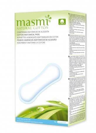 Masmi Organic klasické hygienické vložky 16 ks + ZADARMO