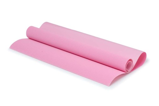 DEKORATÍVNA VLNUTÁ KARTON RUŽOVÁ B2 50X70