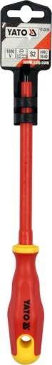 PLOCHÝ SKRUTKOVAČ 6,5X150MM IZOLOVANÝ 1000V YT-2819