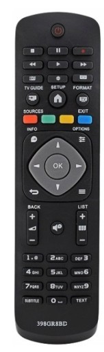 Diaľkové ovládanie televízora PHILIPS 43PFS4112/12, 43PFT4112/12