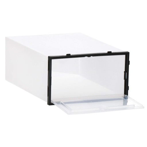 BOX ORGANIZÁTOR NÁDAJOV NA OBUV S KLAPOU NA ŠATNÍK 33,5x23,5x13,5cm