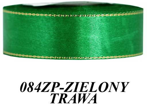 Saténová stuha Golden Stripes 25mm/27m 15ko