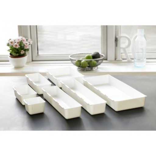ŠTÝLOVÝ organizér do zásuvky 38x8 Plast Team INSERT