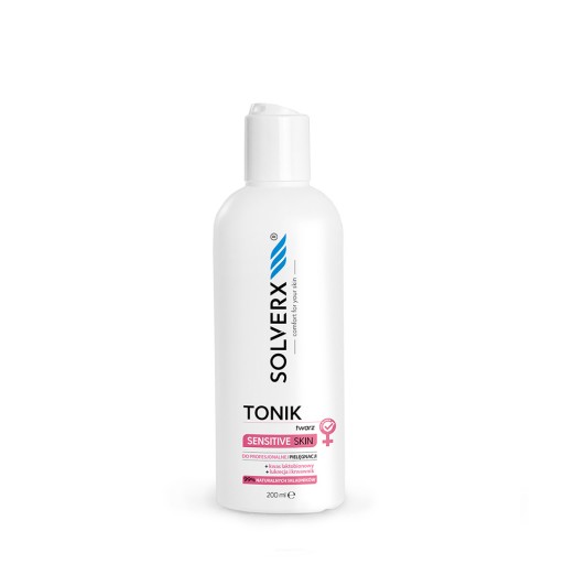 SOLVERX Sensitive Skin Facial tonikum pre citlivú pleť 200 ml