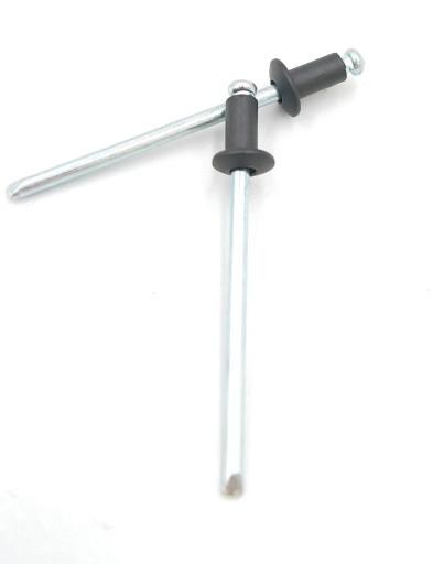 Trhacie nity al/st 3,2x6 antracit 7016 100 ks