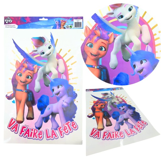 DEKORATÍVNA FÓLIA NA OKIENKO MY LITTLE PONY