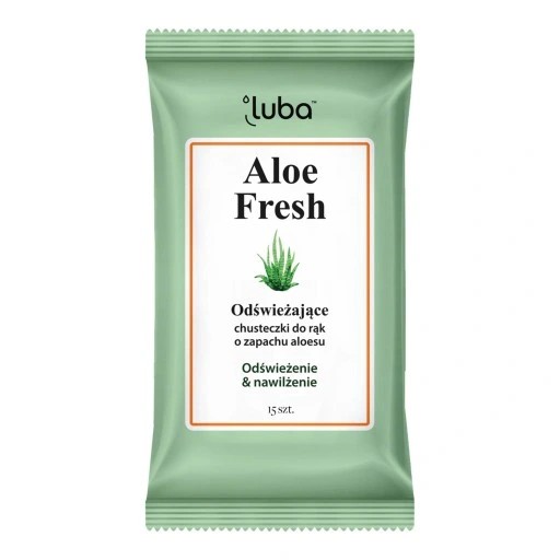 Luba Osviežujúce vlhčené obrúsky s aloe