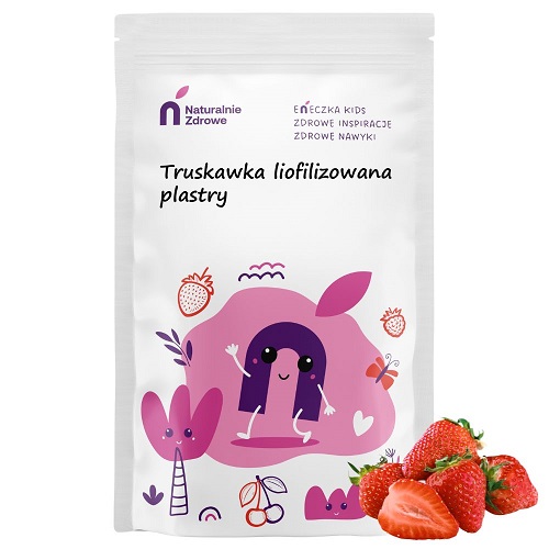 Mrazom sušené jahodové plátky Eneczka Kids 20g