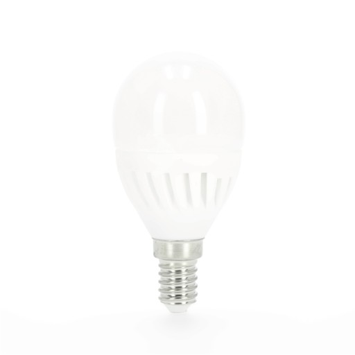 LED žiarovka 9W E14 teplá biela 3000K GULIČKOVÉ keramické telo