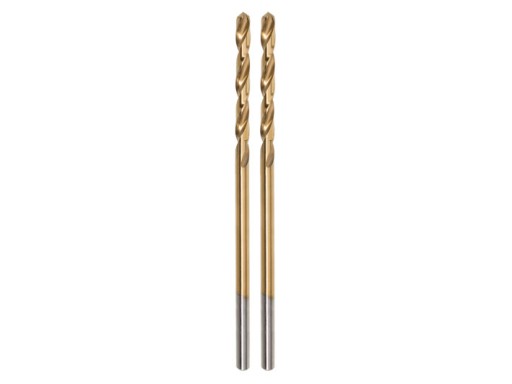 TITÁNOVÝ HSS-CÍNOVÝ VŔTAČ DO KOVU VŔTAČKA 3,2 mm 2 ks.