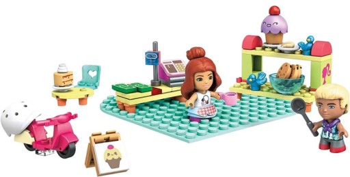 VÝSTUP Mega Bloks Barbie bloky cukráreň GWR32