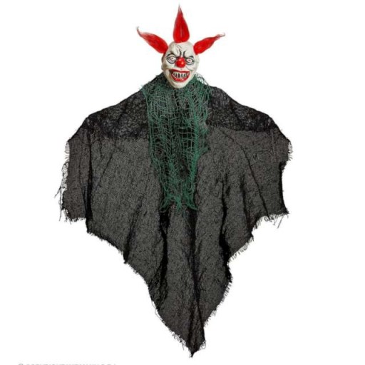 STRAŠIVÝ KLAUN HALLOWEENSKÉ KLAUNSKÉ DEKORÁCIE