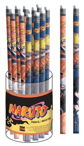 Ceruzka s gumou (HB) NARUTO