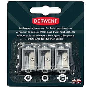 Náhradné čepele pre dvojitú brúsku, Derwent