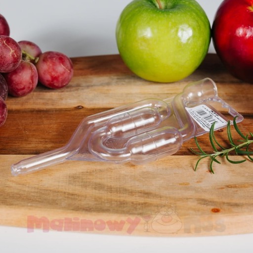 Plastová fermentačná trubica na nádobu