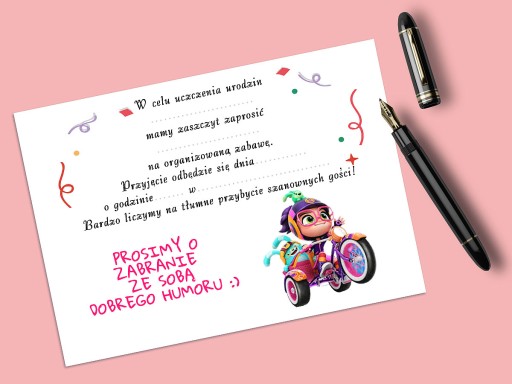 POZVÁNKA ABBA HATCHER FUZZLY ZÁBAVA! K NARODENINÁM DIEŤAŤA + OBÁLKA ZDARMA