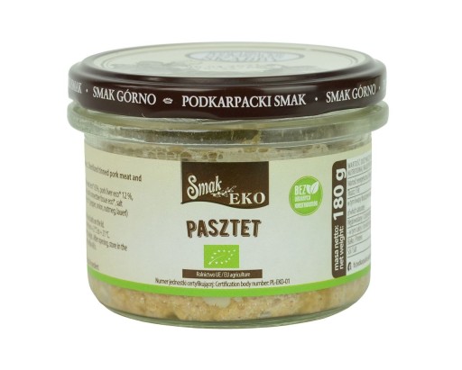 BIO Paštéta 180 g - EKO CHUŤ
