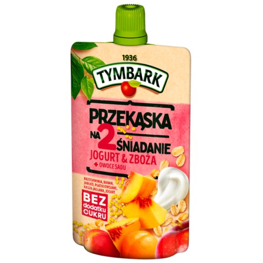 Tymbark MUS Ovocný jogurt Cereálie Owoce Sadu 100g