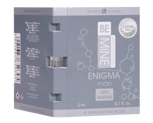 Vzorky parfému BEMINE ENIGMA 2ml s feromónmi PaN