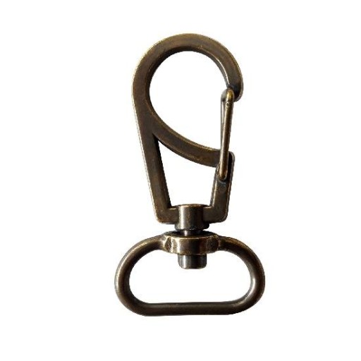 Karabína 20x47mm strieborná karabínka
