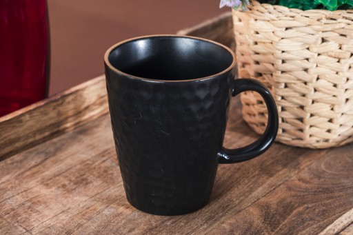 Kameninový hrnček 425 ml čierny