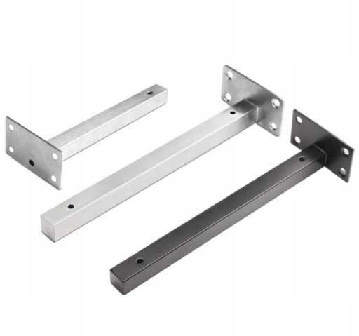 PODPORKA POLICE DRŽÁK UHLOVÝ 40cm INOX oceľ