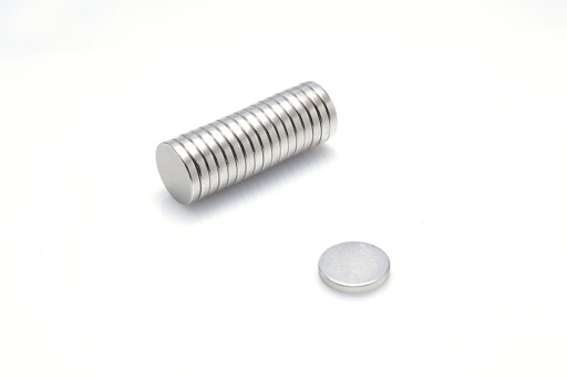 Neodymový magnet valcový MW 12,5x2 N38 10 ks