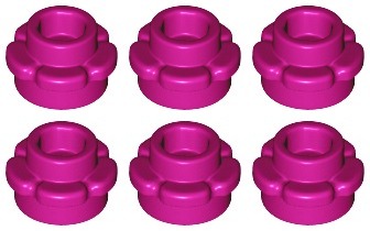 LEGO RASTLINA 24866 FLOWER purpurová NOVINKA (1g) 6 ks.