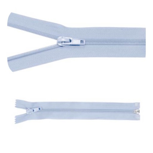 Zips 30cm Svetlomodrá 5ks MIKINA