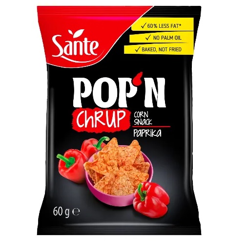 Sante Kukuričné popcornové pochutiny POP'N