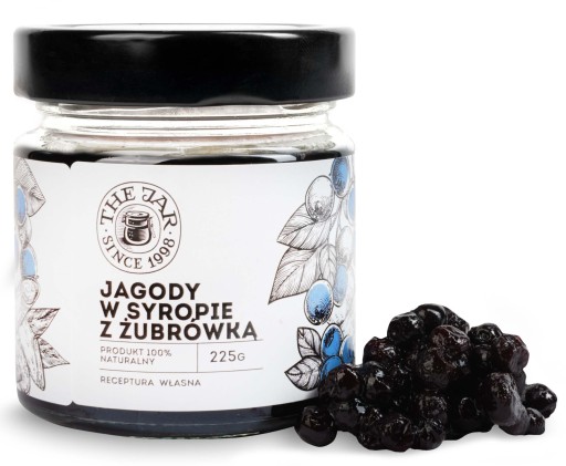 Lesné plody v sirupe s bizónovou polievkou 225g THE JAR