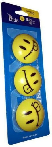 DOSKOVÉ MAGNETY ŽLTÉ JAZYKY GM304-TY3 TETIS 50MM 3 KUS BLISTER