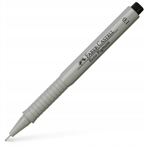 FABER CASTELL Eco Pigment jemná linka 0,1 mm čierna
