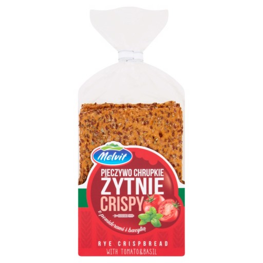 Melvit chrumkavý ražný chrumkavý chlieb 130 g