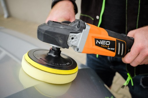 NEO TOOLS LEŠTIACA PODLOŽKA 150 X 150 MM X 25 MM TVRDÁ HUBKA ŽLTÁ 08-980