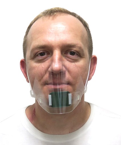 MINI MASKA, ŠTÍT, OCHRANA NOSU A ÚST + BRD