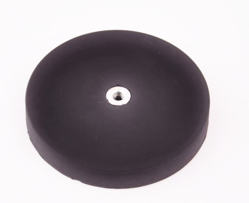 D43L-1 neodymový magnetický držiak, guma