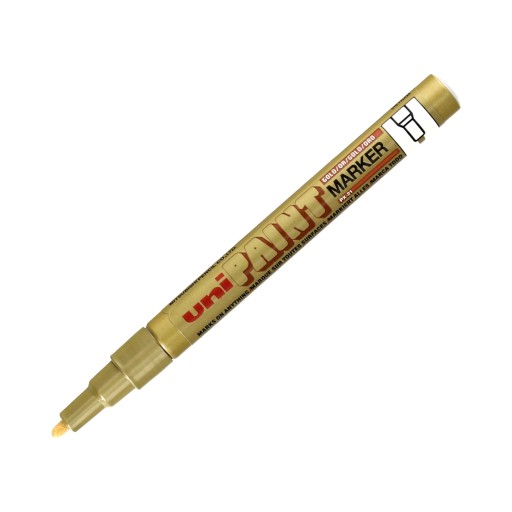 UNI PX-21 zlatý olejový popisovač