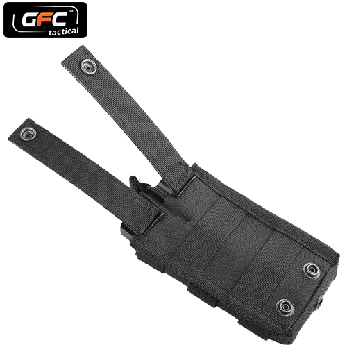 AK M4 G36 GFC MOLLE MAGAZINE POUCH, ČIERNA