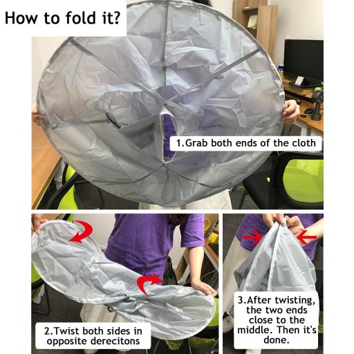 Kadernícky plášť 70 cm skladací dáždnik