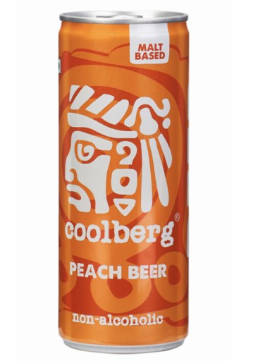 Coolberg nealko pivo Brzoskwinia 250ml