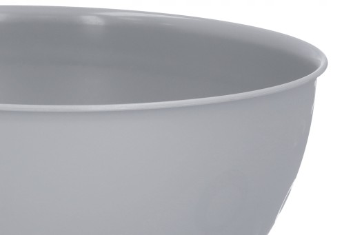 KUCHYŇSKÁ MISKA, plast, šedá, 6l, veľká na šalát, okrúhla, priemer 28 cm