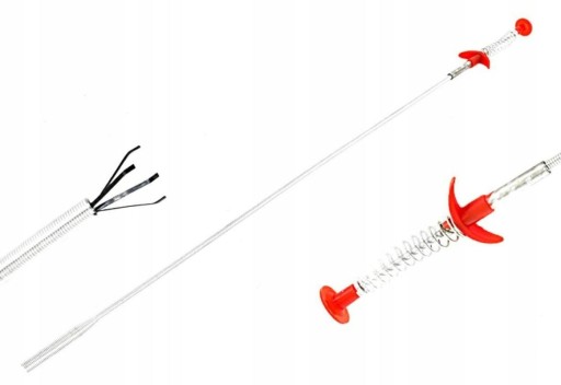 FLEXIBILNÝ PRUŽINOVÝ DRŽÁK PRE SKRUTKY ODVODNÉHO POTRUBIA, DLHÉ NOHY, 60 cm