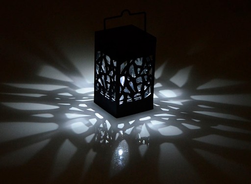 Solárna lampa dekorácia LANTERN závesný dekor P-503