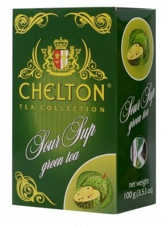 Chelton 100g Zelený čaj SourSop Zelený list