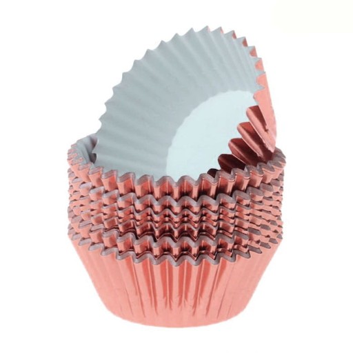 ZLATÉ KOLÍČKY NA MUFFINY, 40 KS