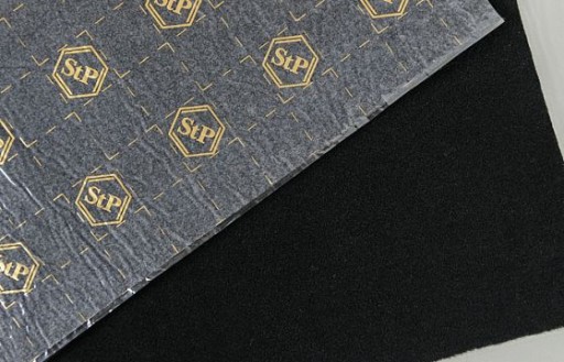 StP Koberec samolepiaci Čierny koberec 2mm poťahový materiál na úložný priestor