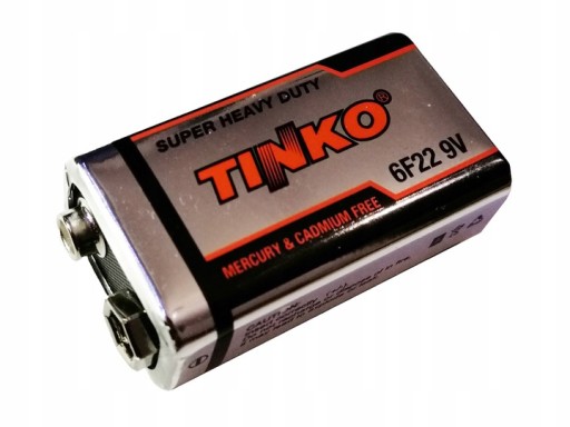 9V batéria - Symboly: f622 6LR61 Značka - TINCO