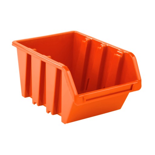 Úložný kontajner 10x Organizér NP4 ORANŽOVÝ